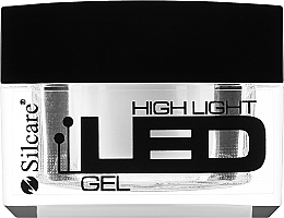 Nail Extension Gel - Silcare High Light LED Clear — photo N1