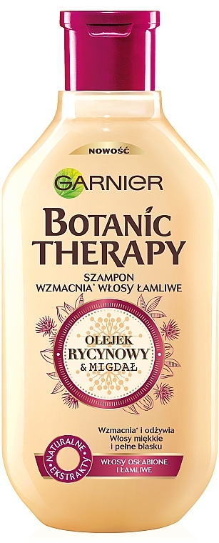 Hair Shampoo - Garnier Botanic Therapy Castor Oil And Almond — photo N6