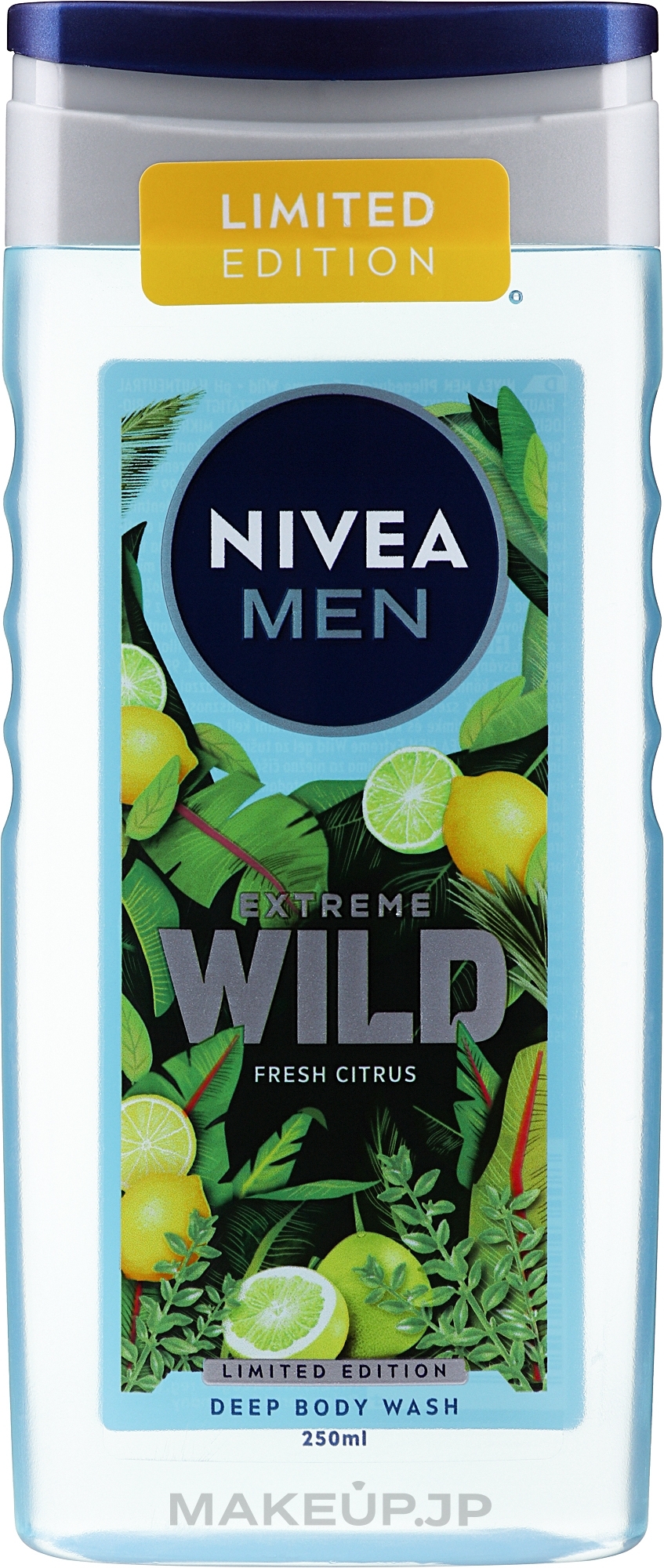 Shower Gel - Nivea Men Extreme Wild Fresh Citrus Deep Body Wash — photo 250 ml