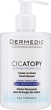 Hand Cleanser - Dermedic Cicatopy Eczema Prone Skin Cream-to-Foam Hand Cleancer — photo N4