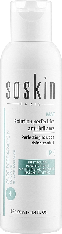 Mattifying Rejuvenating Facial Emulsion - Soskin Mat Perfecting Solution Shine-Control — photo N8