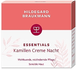 Chamomile Night Face Cream - Hildegard Braukmann Essentials Chamomile Night Cream — photo N2