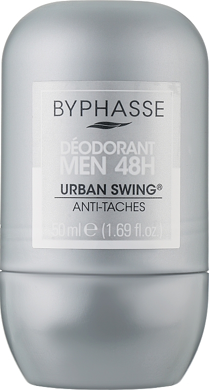 Men Roll-On Deodorant 'City' - Byphasse 48h Deodorant Man Urban Swing — photo N2