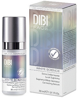 Brightening Face Serum - DIBI Milano White Science Supreme White Skintone Correcting Serum — photo N1