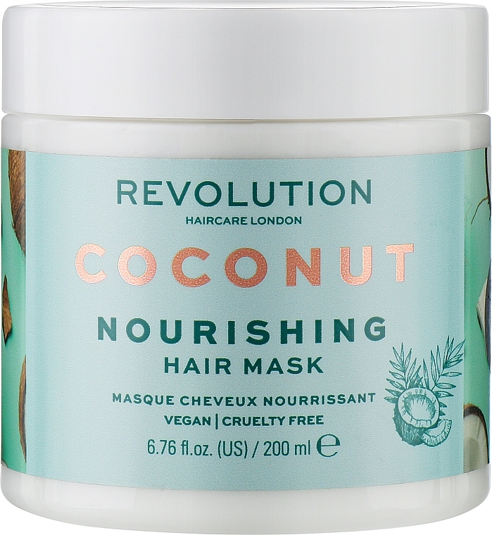 Hair Mask - Makeup Revolution Coconut Nourishing Hair Mask — photo N4