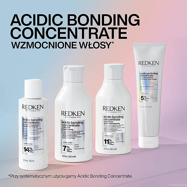 Thermal Protective Intensive Care Cream for Chemically Treated Hair - Redken Acidic Bonding Concentrate Leave-in Treatment — photo N7