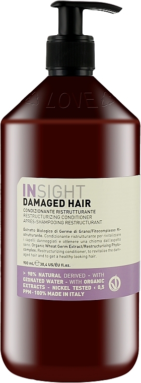 Repairing Conditioner for Damaged Hair - Insight Restructurizing Conditioner — photo N4