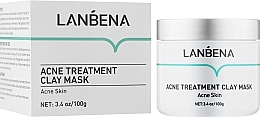 Anti-Acne Clay Face Mask - Lanbena Acne Treatment Clay Mask — photo N10