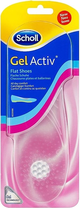 Flat Shoes Gel Insoles - Scholl Gel Activ Flat Shoes — photo N10