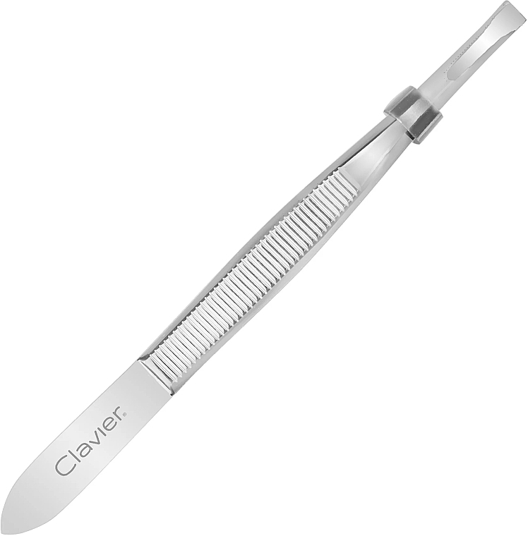 Tweezers, silver - Clavier Pro Precision Tweezers Silver — photo N3