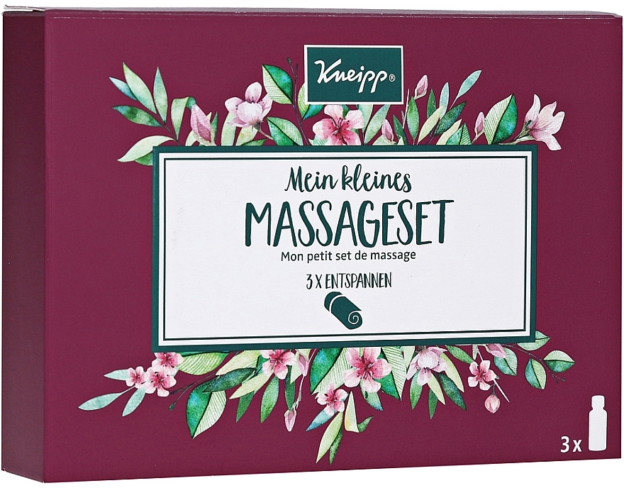 Set - Kneipp Massage Set (b/oil/3x20 ml) — photo N4