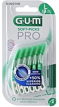 Interdental Brush Set, green - G.U.M Soft-Picks Pro Large — photo N1