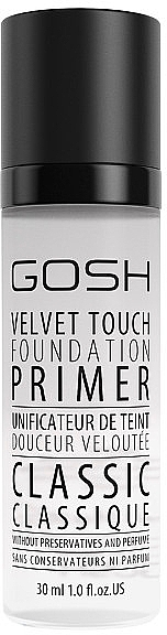 Clear Makeup Primer - Gosh Velvet Touch Foundation Primer — photo N2