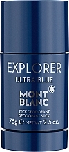 Fragrances, Perfumes, Cosmetics Montblanc Explorer Ultra Blue - Deodorant Stick