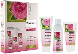 Fragrances, Perfumes, Cosmetics Set - Sts Cosmetics Rose Rio (water/150ml + cr/75ml + scrub/50ml)