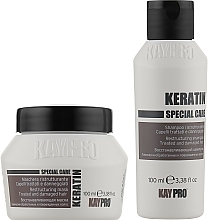 Set - KayPro Special Care Keratin (shmp/100ml + h/mask/100ml) — photo N2