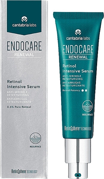 Retinol Serum 0.5% - Cantabria Labs Endocare Renewal Retinol Intensive Serum — photo N9