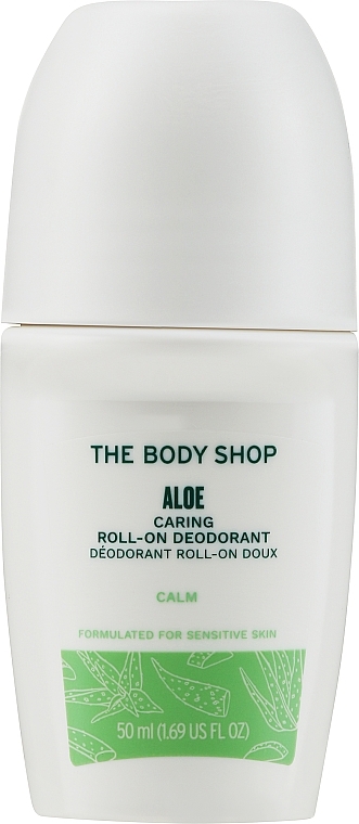 Roll-On Body Deodorant - The Body Shop Aloe Roll-On Deodorant — photo N1