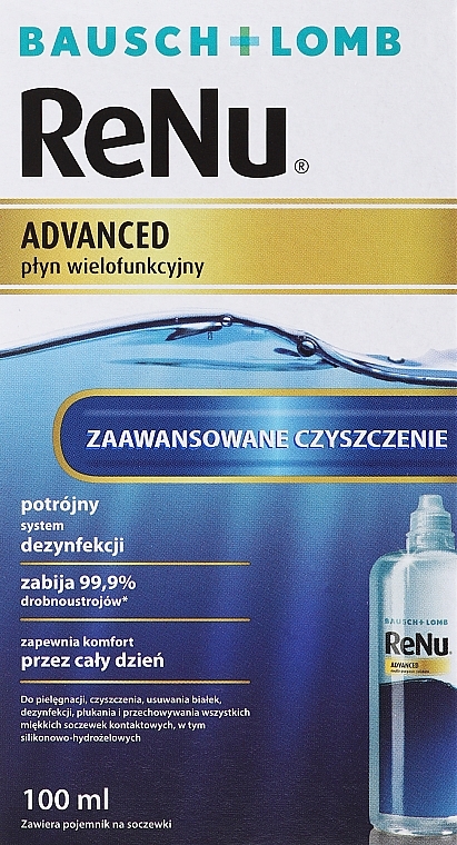 Contact Lens Solution - Bausch & Lomb ReNu Advanced — photo N4