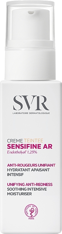 Anti-Redness Tinted Cream - SVR Sensifine AR Tinted Cream Unifying Anti-Redness Care — photo N1