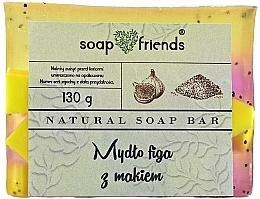 Fragrances, Perfumes, Cosmetics Fig & Poppy Seed Glycerin Body Soap - Soap&Friends 