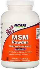Dietary Supplement "MSM", powder - Now Foods MSM Powder — photo N2