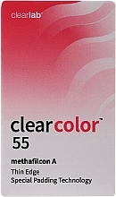 Fragrances, Perfumes, Cosmetics Blue Contact Lenses, 2 pcs - Clearlab Clear Color 55