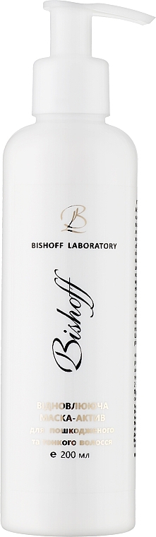 Repairing Mask for Damaged & Thin Hair - Bishoff — photo N1