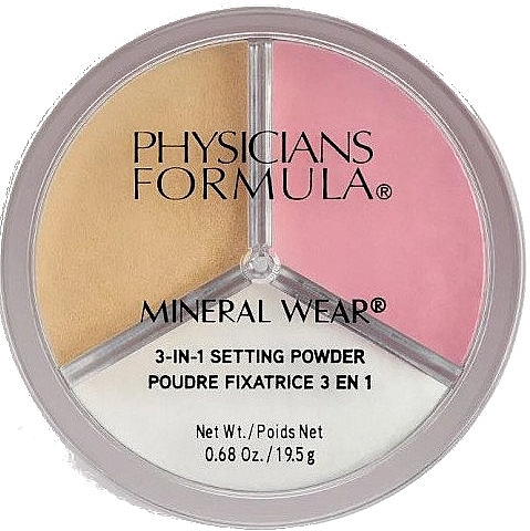 Setting Powder - Physicians Formula Mineral Wear 3-In-1 Setting Powder — photo N1