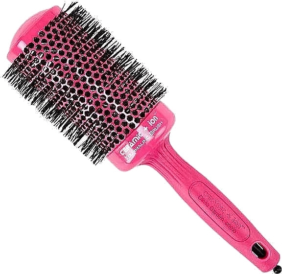 Blowout Brush 55 mm - Olivia Garden Expert Blowout Shine Pink — photo N1