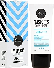 Fragrances, Perfumes, Cosmetics Tanning Gel Cream - Suntique I’m Sports Aqua Sungel SPF 50+