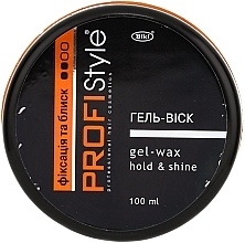 Fragrances, Perfumes, Cosmetics Hold & Shine Gel Wax - Profi style