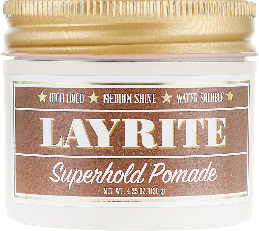 Hair Styling Pomade - Layrite Super Hold Pomade — photo N3