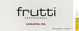 Fragrances, Perfumes, Cosmetics Keratin Oil Hair Ampoules - Frutti Di Bosco Professional Keratin Oil