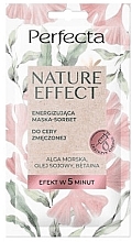 Fragrances, Perfumes, Cosmetics Nourishing Mask - Perfecta Nature Effect Mask