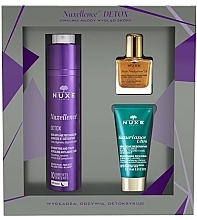 Fragrances, Perfumes, Cosmetics Set - Nuxe Nuxellence Detox (fluid/50ml + f/cr/15ml + dry oil/10ml)