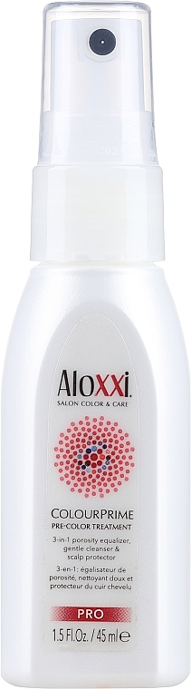 Pre-Coloring Hair Spray - Aloxxi Colourprime Pre-Color Treatment (mini size) — photo N1