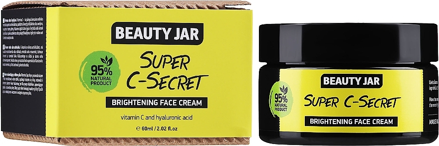 Brightening Face Cream - Beauty Jar Super C-Secret Brightening Face Cream — photo N4