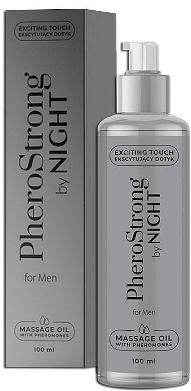 PheroStrong by Night for Men - Massage Oil — photo N8