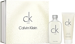 Calvin Klein CK One - Set (edt/100ml + sh/gel/100ml) — photo N2