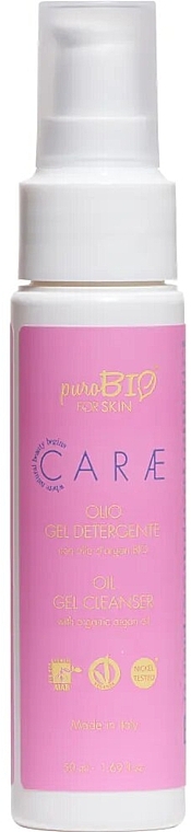 Face Cleansing Gel Oil - PuroBio Cosmetics Oil Gel Cleanser — photo N7