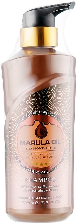 Marula Oil Shampoo - Clever Hair Cosmetics Marula Oil Intensive Repair Moisture Shampoo — photo N3
