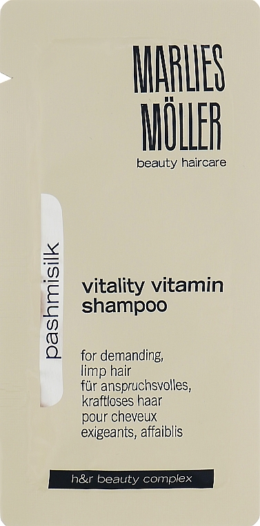 Vitamin Shampoo - Marlies Moller Pashmisilk Vitality Vitamin Shampoo (prybka) — photo N1