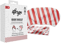 Set - AfterSpa Holiday Head Up Set (towel/1pcs + headband/1pcs) — photo N1