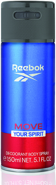 Deodorant - Reebok Move Your Spirit Deodorant Body Spray For Men — photo N1