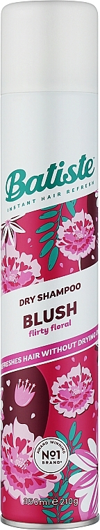 Dry Shampoo - Batiste Dry Shampoo Floral and Flirty Blush — photo N6