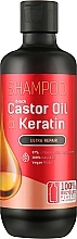 Fragrances, Perfumes, Cosmetics Black Castor Oil & Keratin Shampoo - Bio Naturell Shampoo