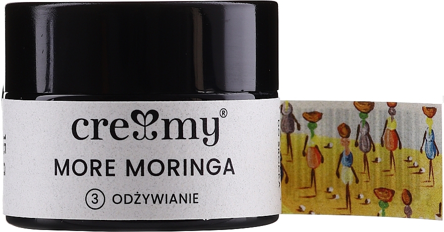 Intensive Moisturizing Cream with Moringa Oil - Creamy More Moringa Cream — photo N4