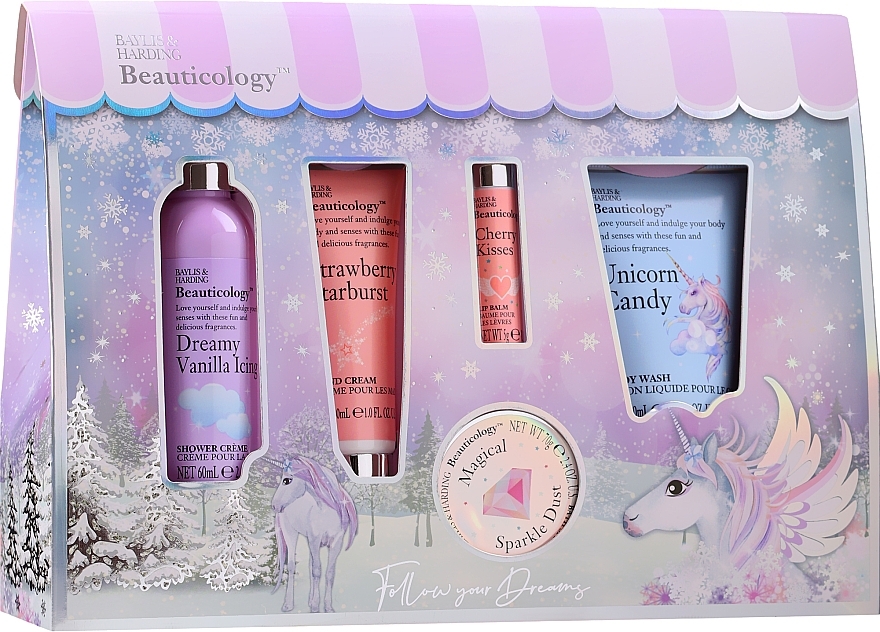 Set, 5 products - Baylis & Harding Beauticology Unicorn — photo N1