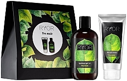 Set - Ryor Cosmetic Set For Men (sh/gel/250ml + cr/100ml + towel) — photo N1
